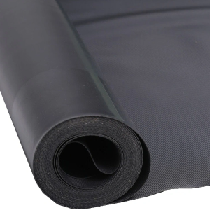 Hidroizolācijas gumija ≠ 1 mm, 1000 mm (abās pusēs ar rievām)
