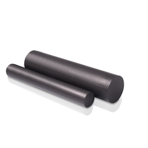 PTFE rod F4K20 ø 25mm x 500mm (black)