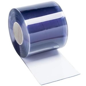 PVC curtains standard, transparent (200×3 mm)