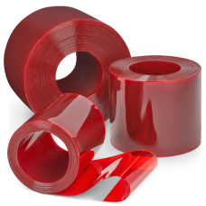 Standard PVC curtains, light red (200×2 mm)