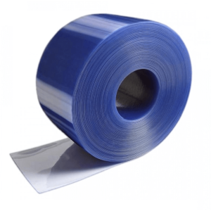 Standarta PVC aizkari, gaiši zili (200×2 mm)