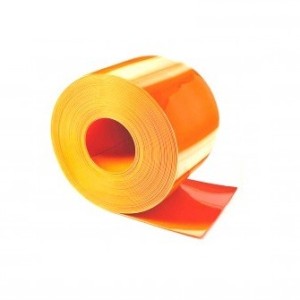 Standard PVC curtains, yellow (400×4 mm)